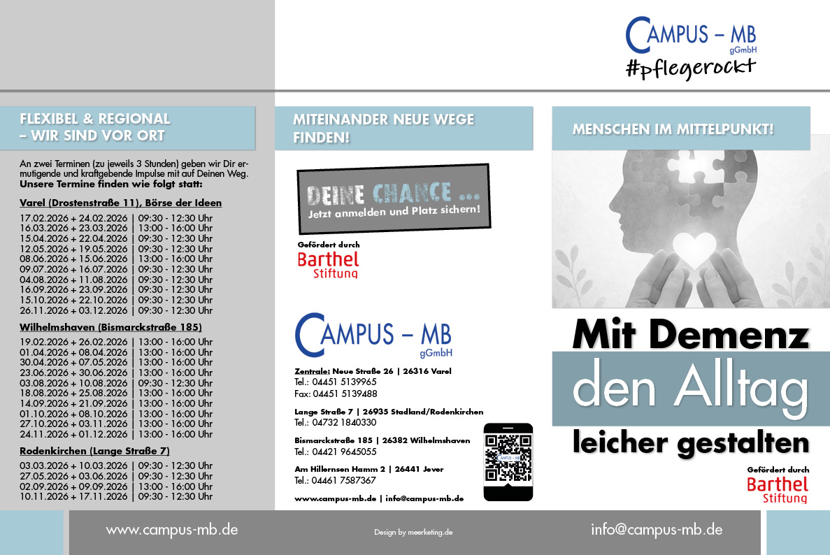 Titelbild: Mit Demenz den Alltag leicher gestalten